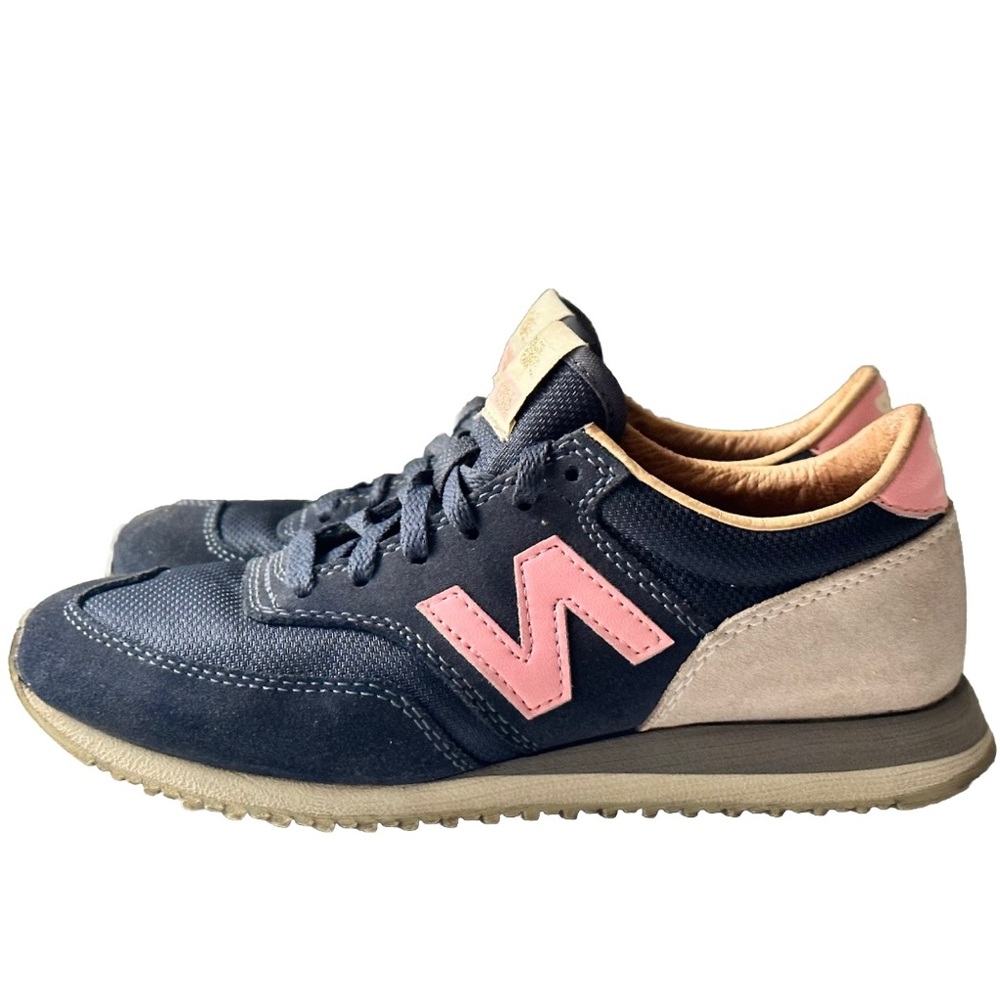 New Balance 620 pink and navy size 5.5